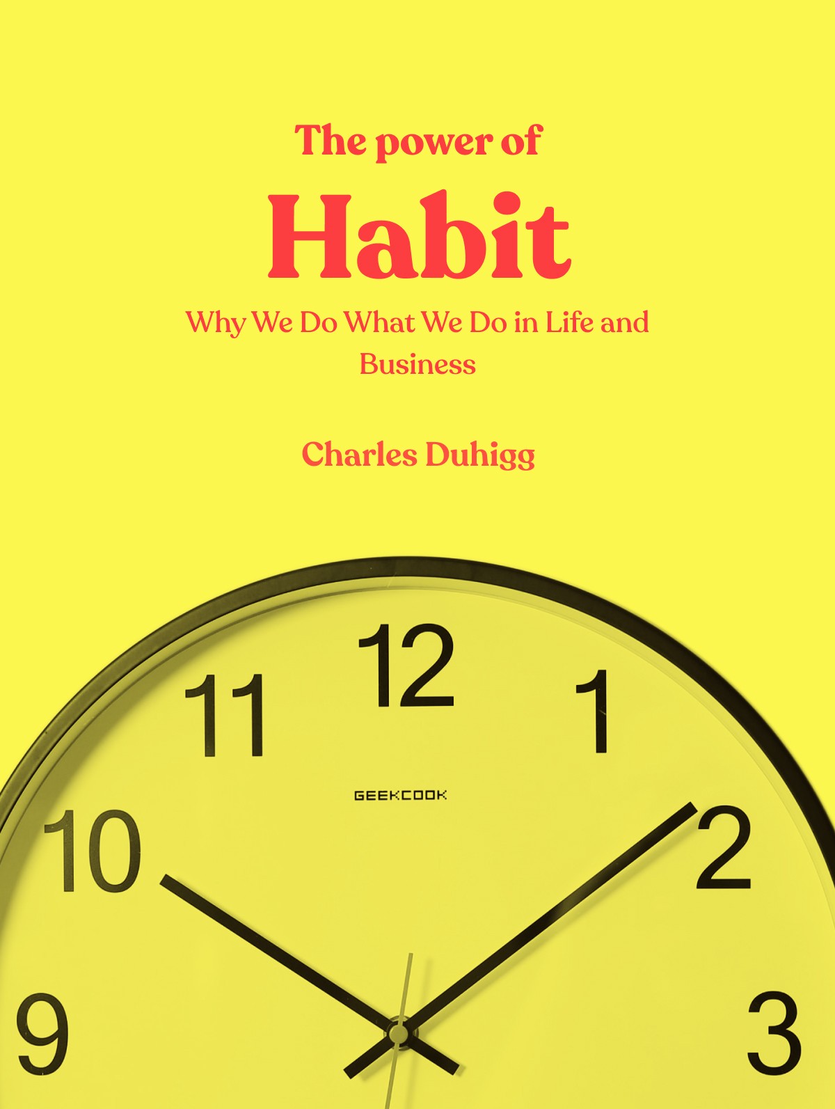 book cover the power of habit